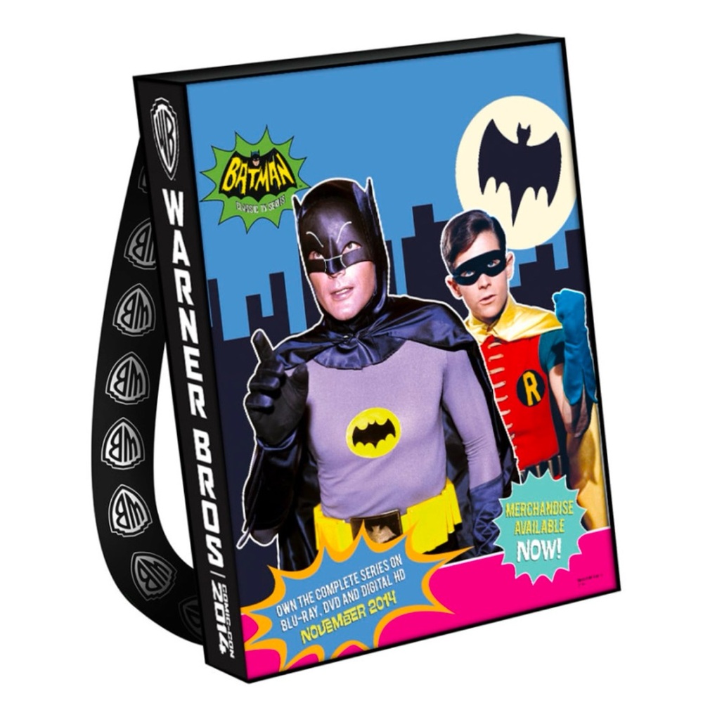 2014 San Diego Comic-Con Backpack Tote Bag Honoring 1960s Batman TV Show